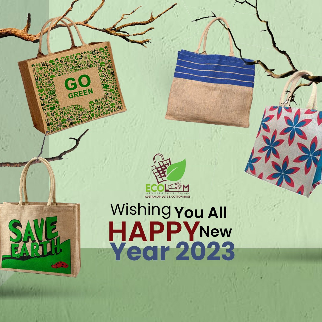 AustralianBags's tweet photo. Let this year be a new beginning for Sustainable Living.
#AustralianJuteandCottonBags #sustainableliving #happynewyear2023 https://t.co/fRzYGqx7qP