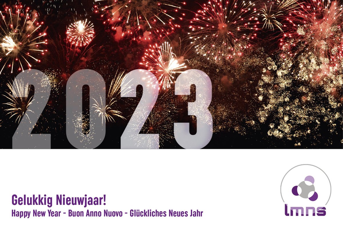 Have a good slide into the new year! Let's make 2023 a year to remember. On behalf of the LMNS team, we wish everyone a happy new year.