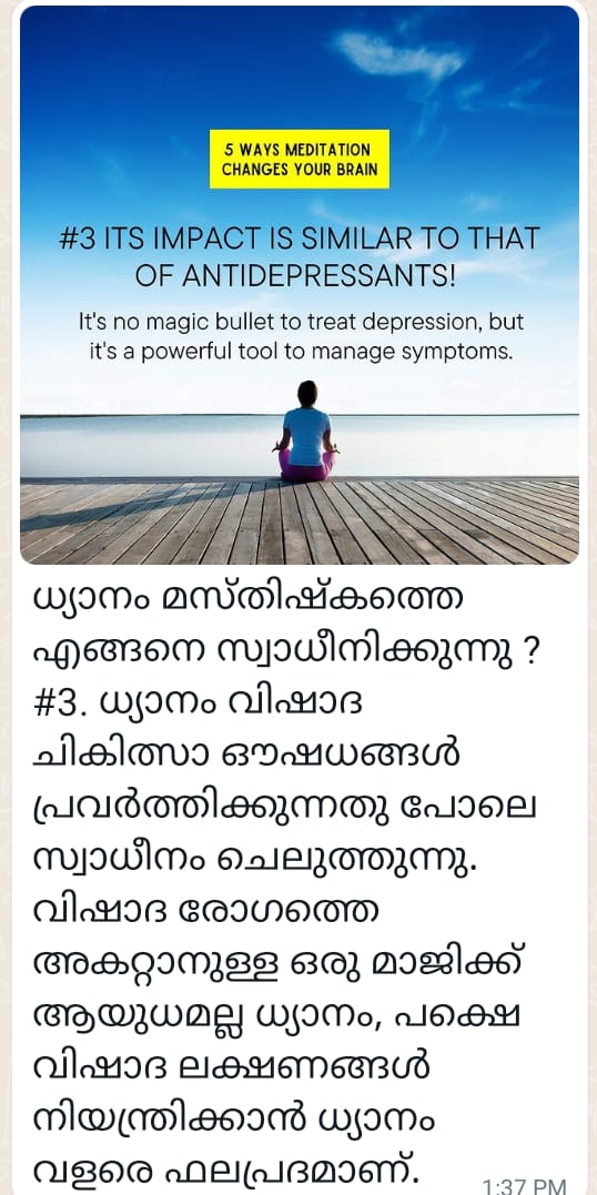praslals's tweet photo. Meditation &amp; Brain #3 https://t.co/uomLBrQfTi