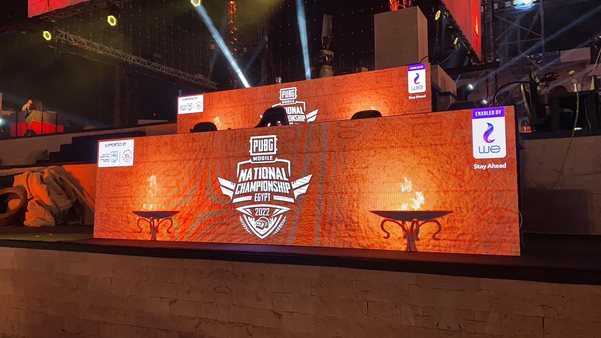 M_Elghazaly's tweet photo. #PMNC 
We close 2022 with another huge gaming event with Tencent Games in cairo stadium
#PUBG Mobile National Championship
From #3DStage Design and Production, #3DAnimations to Multimedia #Production and Directing more than 20 Screens during the tournament. 💪🔥 https://t.co/xpa61ojK73