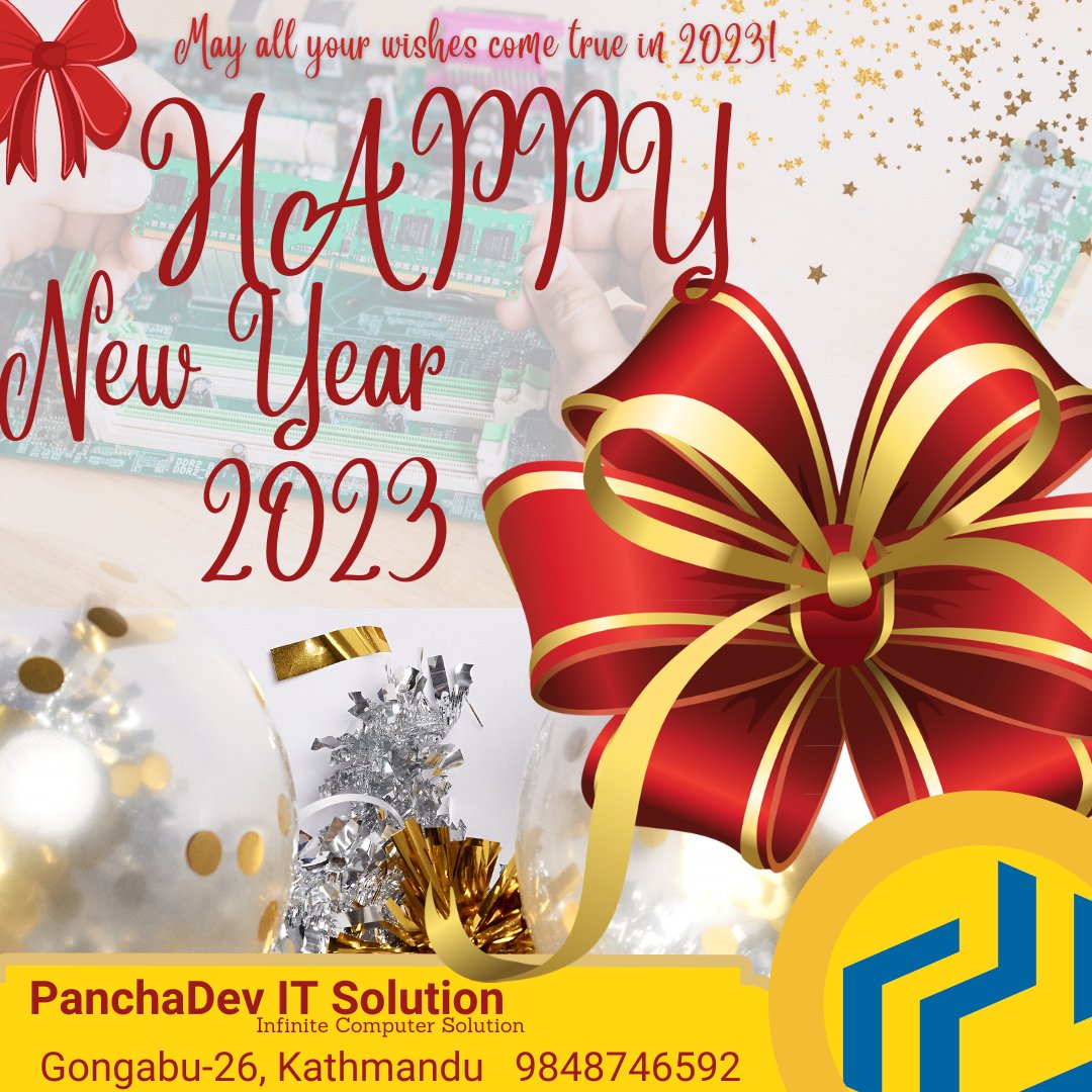 Wishing you all peace, health, happiness and prosperity year 2023. Happy new year all !!!..
.
.
#computerrepair #printerrepair #laptoprepair