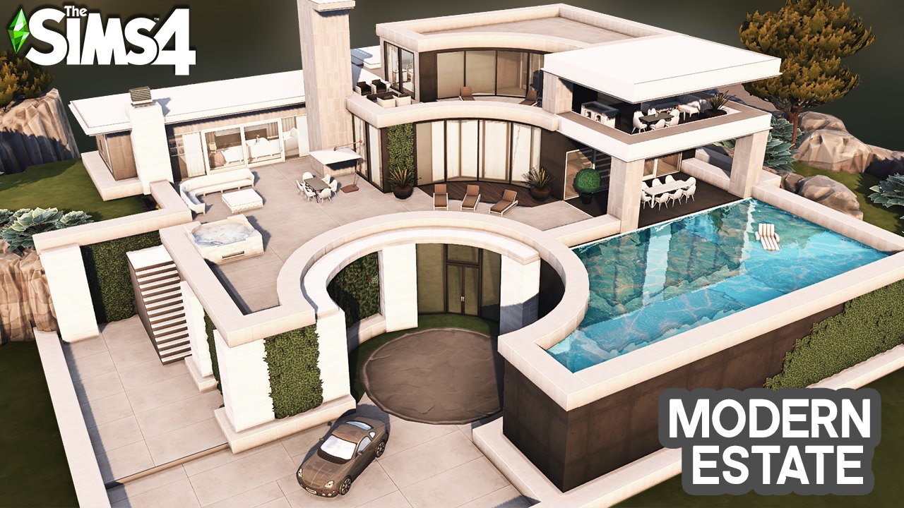 Luxurious Modern Mansion, Welcome To Bloxburg, Part (4/4)