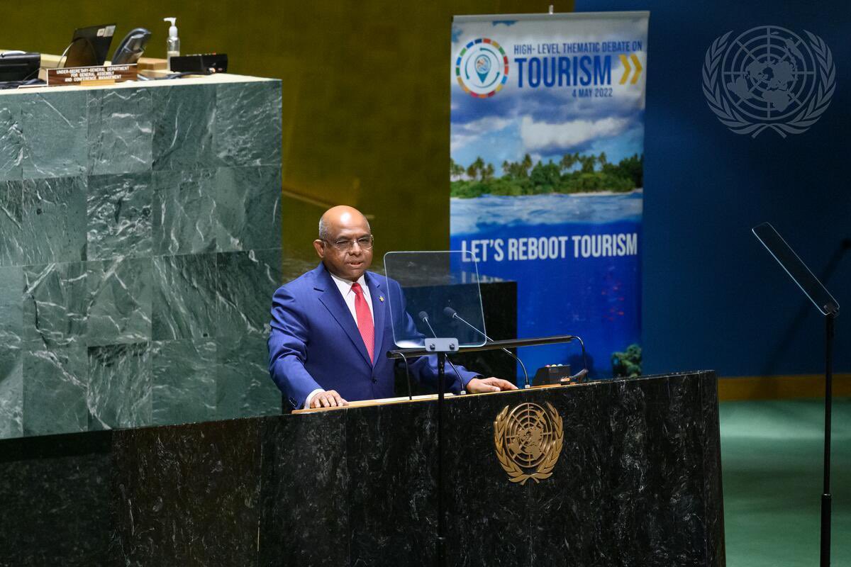 My #PresidencyOfHope navigated through the agenda items of UNGA76, while also convening the 11th Emergency Special Session on Ukraine, rebuilding after #COVID19 pandemic, & also introducing new themes such as tourism & the interplay between various environmental tracks