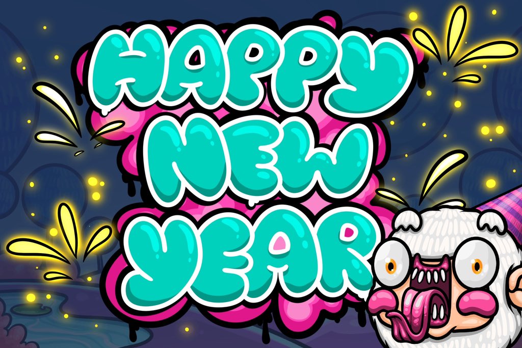 YEYE_NFT's tweet photo. Happy New Year Inlanders and Kemosabes 🎊

We are forever grateful for your immense supports towards YEYE this year! 
We know that you guys are waiting on us, don’t worry we’ll see you next year👀

What is your resolution for 2023? https://t.co/hDoI0Cj3vf