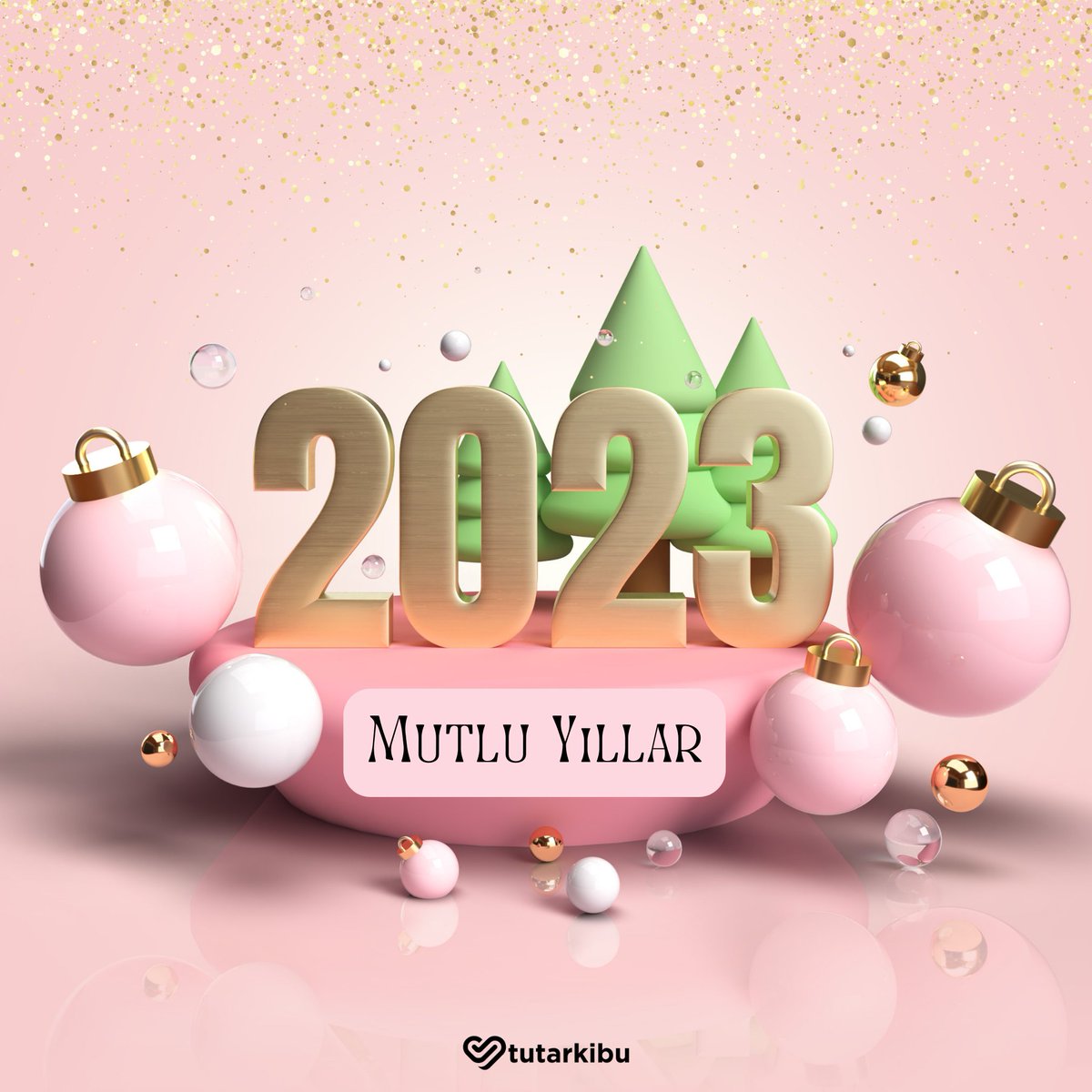 tutarkibu's tweet photo. Mutlu Yıllar! 🎉 
Sevdiklerinizle birlikte mutlu ve sağlıklı bir sene geçirmenizi dileriz.

Bu yıl da sizler için en kaliteli ve en güvenilir içeriği üretmeye devam edeceğiz. 
 #tutarkibu #mutluyıllar #hoşgeldin2023 #happynewyear https://t.co/hBiBQBS5bE