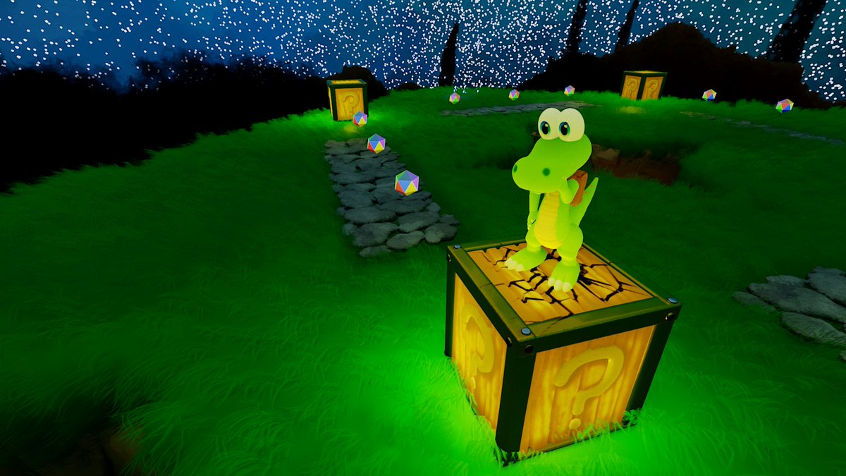 Phoenaxis's tweet image. Recreating a 1997 title for todays standards was a bit challenging, OG fans may notice some updates;

🌐 FULL 3D controls
🍃 CARTOON styled environments
🔎 SECRET area markers
🪙  GOLDEN crates + NEW crystal system
🌈 PASSIVE mode!

#PS5Share #MadeInDreams #gamedev #indiedev