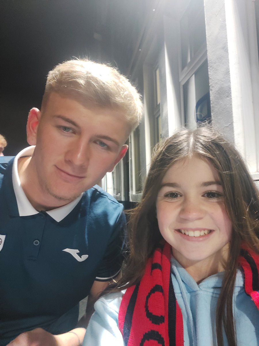 <a href="/quinncoulson/">quinn</a> All the best quinn, bairn going to miss getting a selfie every week 🤣 , hope u get playing every week 👍