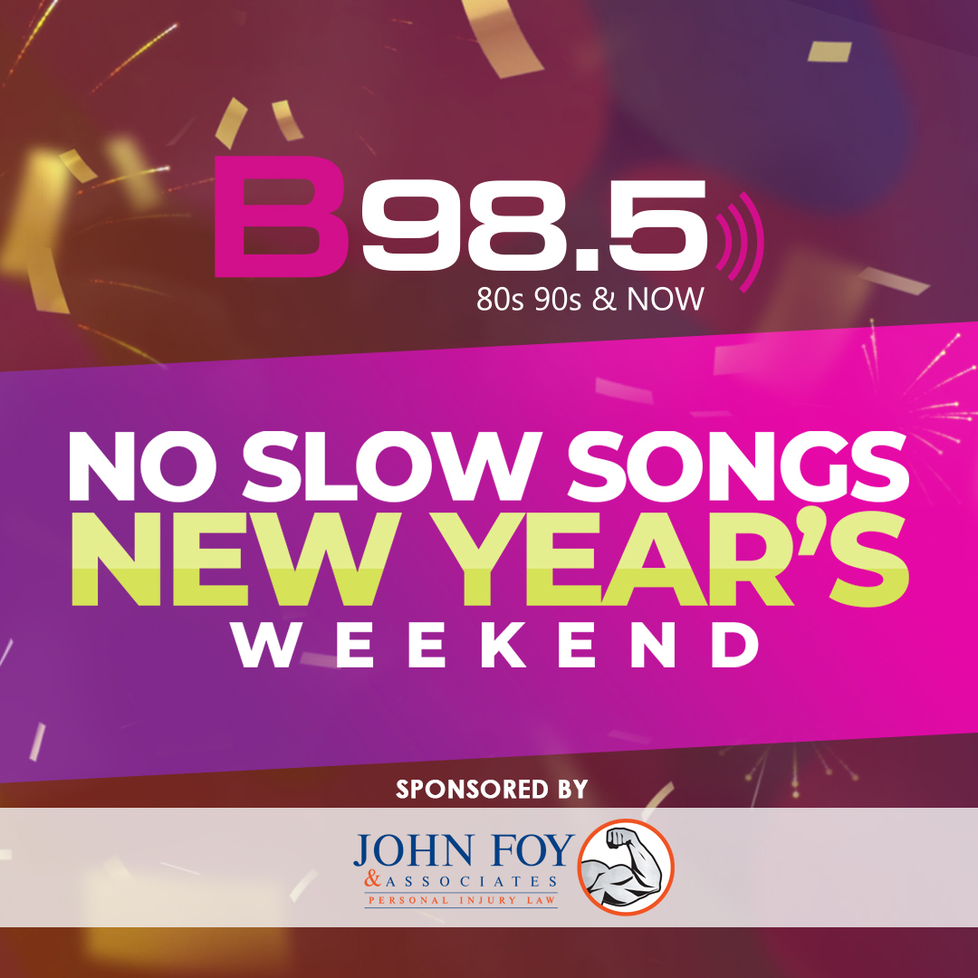 B985FM's tweet photo. Happening now through Sunday we celebrating 2023 with a "No Slow Songs New Year's Weekend"!
Special thanks to our sponsor: @attorneyjohnfoy
#NewYear #NoSlowSongs #NewYearsAtlanta #B985 #JohnFoyAssociates #SPONSORED https://t.co/gngmHwbV7m