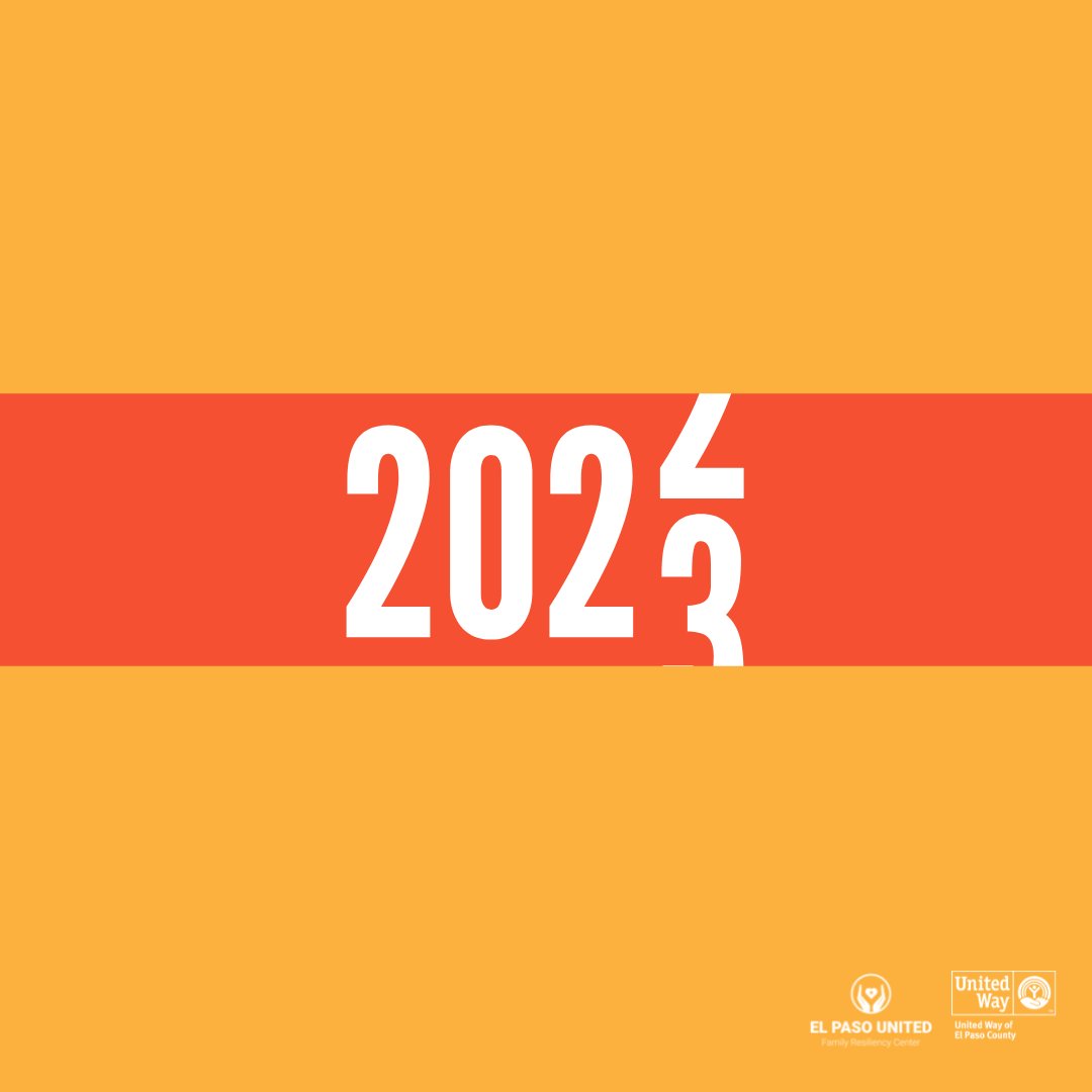 Tomorrow marks a new year! Today, we encourage you to take the time to reflect on 2022 and all that it brought you! 

The El Paso United Family Resiliency Center is honored to have served you all this year. For more information on the FRC, visit elpasounitedfrc.org.