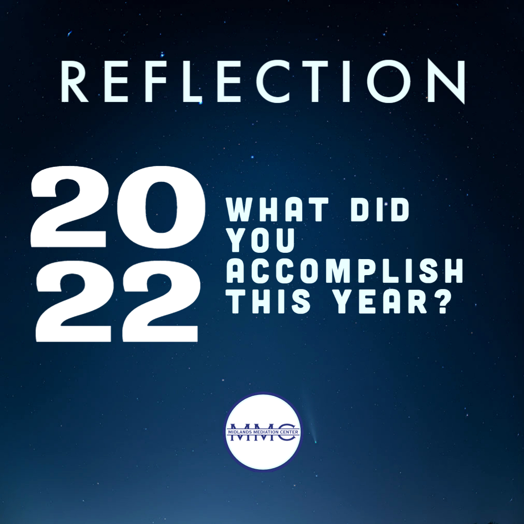 As we transition from 2022 to 2023, MMC would like to encourage us to take a moment and reflect throughout today.  What made you proud this year?  Were you able to check off something from your bucket list?  Reflect on your accomplishments.
