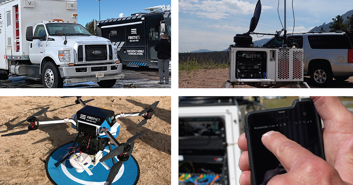 FirstNetGov's tweet photo. #FirstNetMomentum: 1,000+ mobile coverage solutions were deployed to public safety in 2022 for incidents ranging from disasters to planned events. Agencies found innovative ways of using these tools, such as transporting a CRD on a helicopter during Hurricane Ian response. https://t.co/IYx1AGBZHI