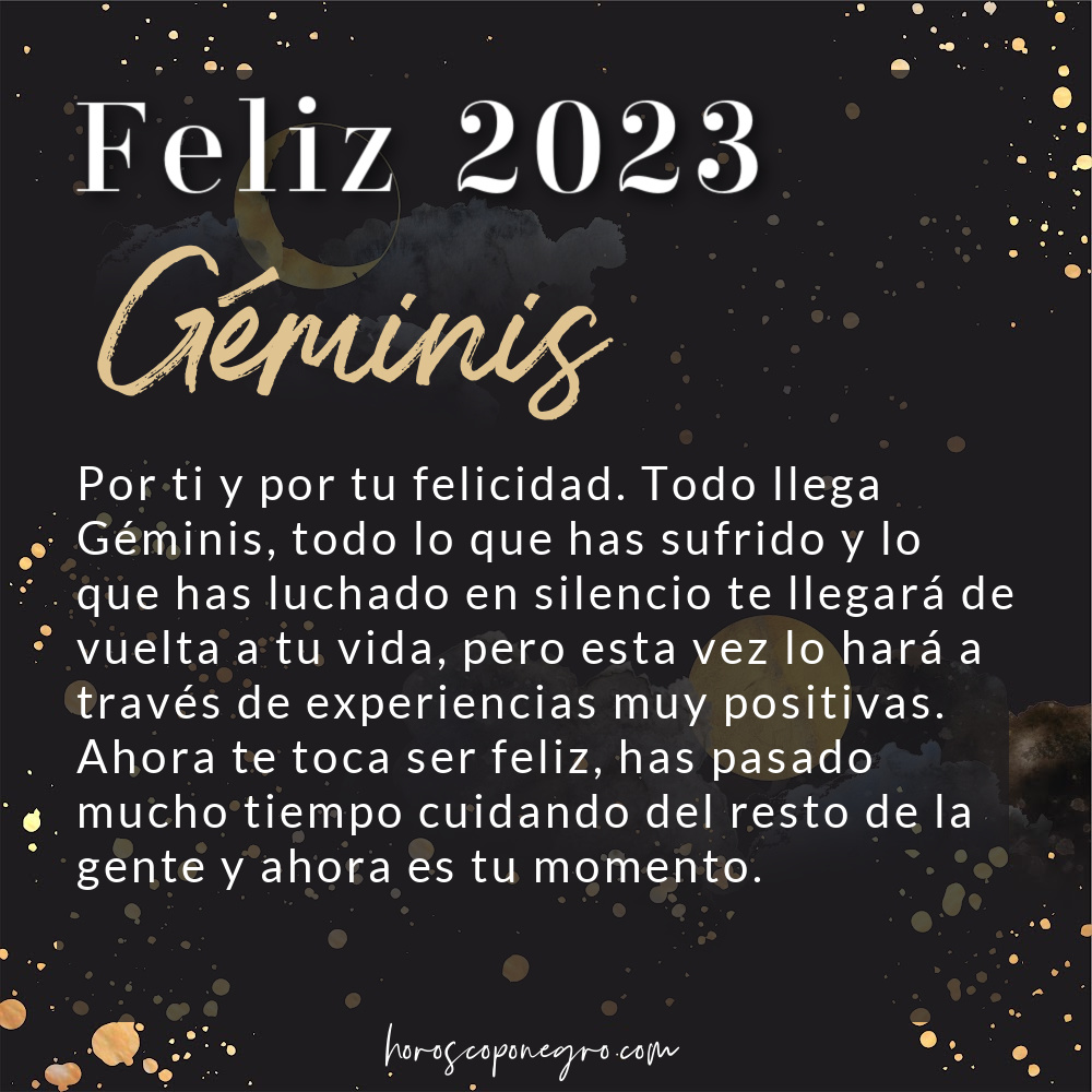 geminis_hn's tweet photo. Feliz 2023, #geminis ✨🔮✨ #horoscoponegro https://t.co/quYdT766TR