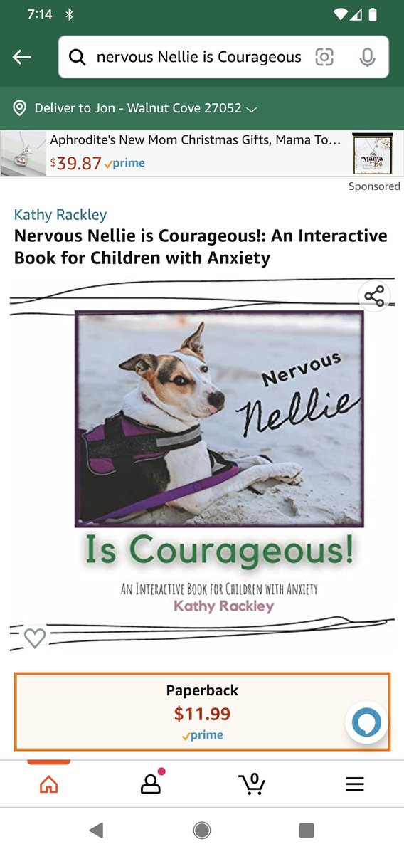 krackley1's tweet photo. ๐ Nervous Nellie IS Courageous๐ #courage #ChildrensBooks #anxietyinkids #anxiety #childrensauthor #childrensmentalhealth #positiveselftalk #Children #childrensmindset #dogsarelove https://t.co/BS1A5GeVJR