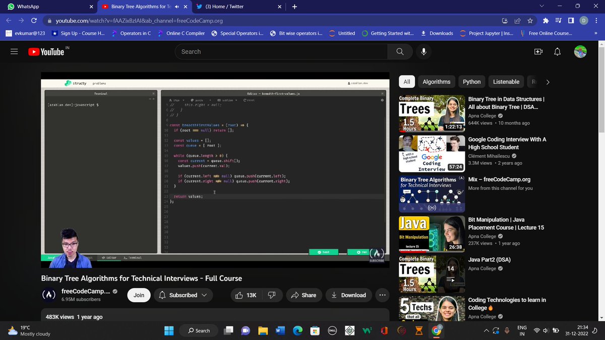 devkumar_biswas's tweet image. @acmdypiemr #day19 #binary_search #practicing