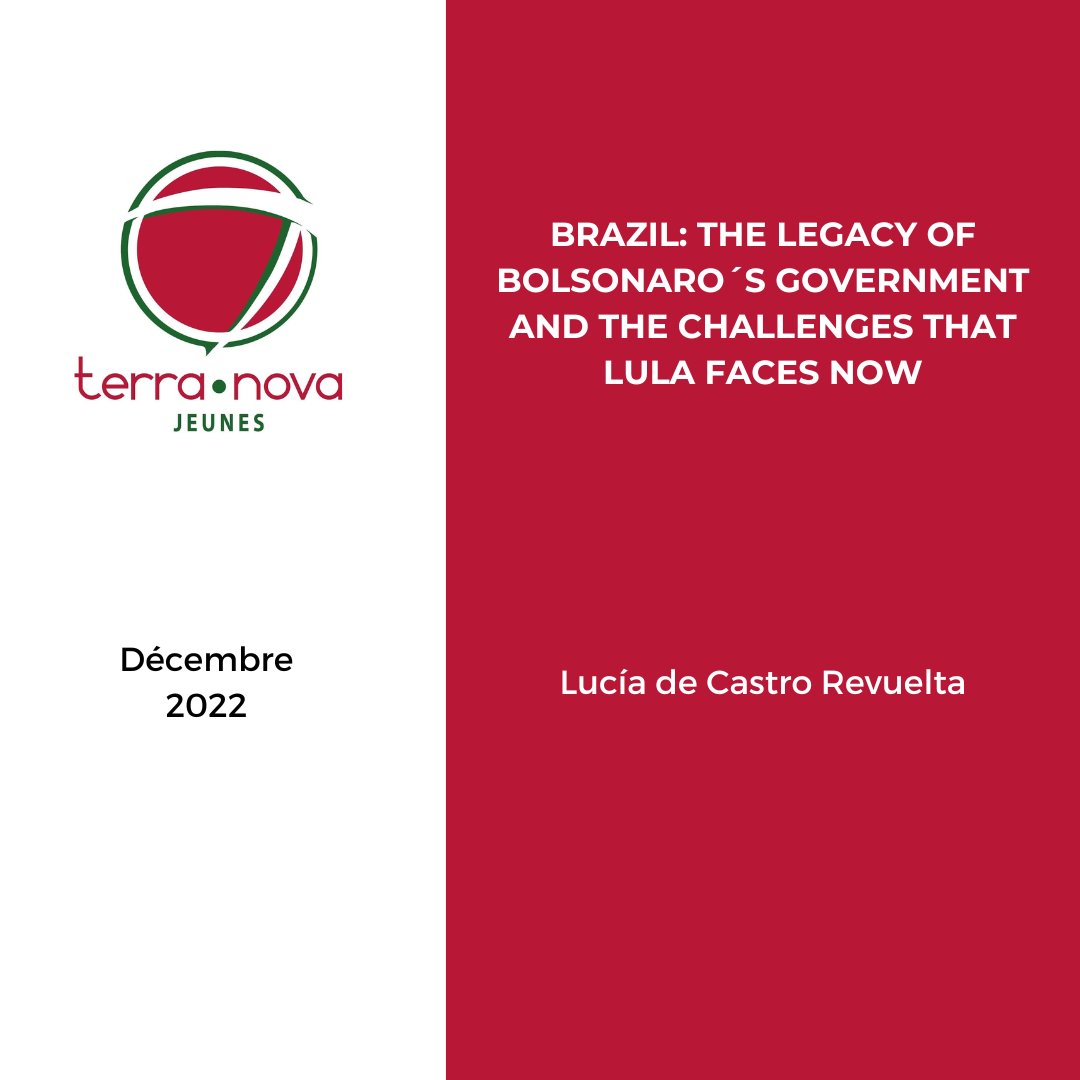 🇧🇷 Pour entrer dans 2023, @lucia_dcr analyse les défis que va devoir relever Lula lors de sa prise de fonction. 🌍 Nous sommes fiers de compter parmi nos contributeurs plusieurs étudiants internationaux. Pour découvrir ses recommandations, cliquez ici : vu.fr/MKxB