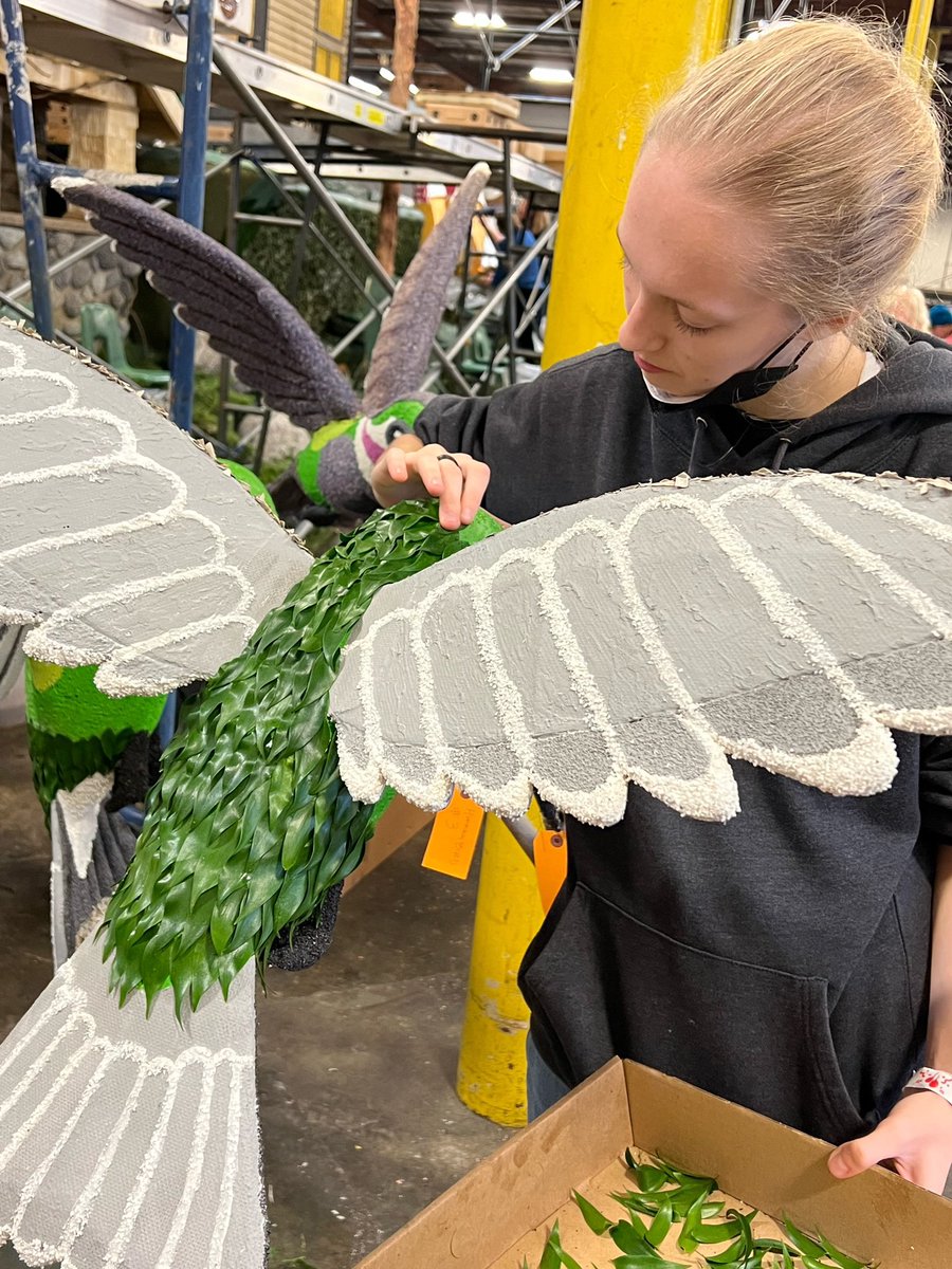 fiestafloats's tweet image. 48 hours 'til Parade time!⏳

We are busy putting the final touches on all 7 floats as we prepare for Judging, moving the floats to Pasadena, and the 134th @rose_parade at Jan. 2 8am PT/11am ET. #roseparade #roseparade2022 #paradefloat