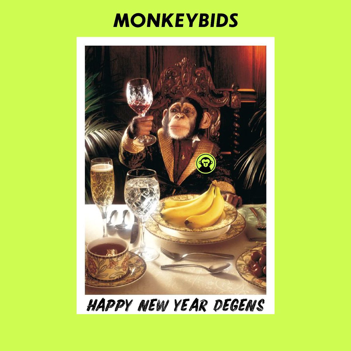 monkeybids_'s tweet photo. 2023! HAPPY NEW YEAR, DEGENS. 🥳 Let's start crushing the New Year Resolutions, PRONTO. 

We've laid out what we gonna do on MonkeyBids for the year. Here's some ALPHA. 

Q1 : ???, TOKEN ???
Q2 : ???, ???
Q3 : ???
Q4 : ???, ???, ???

GET READY, DEGENERATES
#MonkeyBids #Auction https://t.co/tkwfM3ZP1i