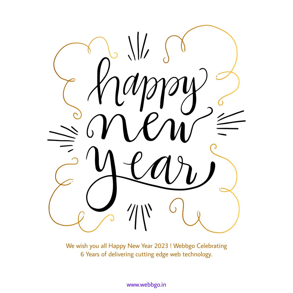 Webbgo_in's tweet photo. HAPPY NEW YEAR 2023 ! 

#webbgo #2023NewYear https://t.co/yG8Dg9ZQjF