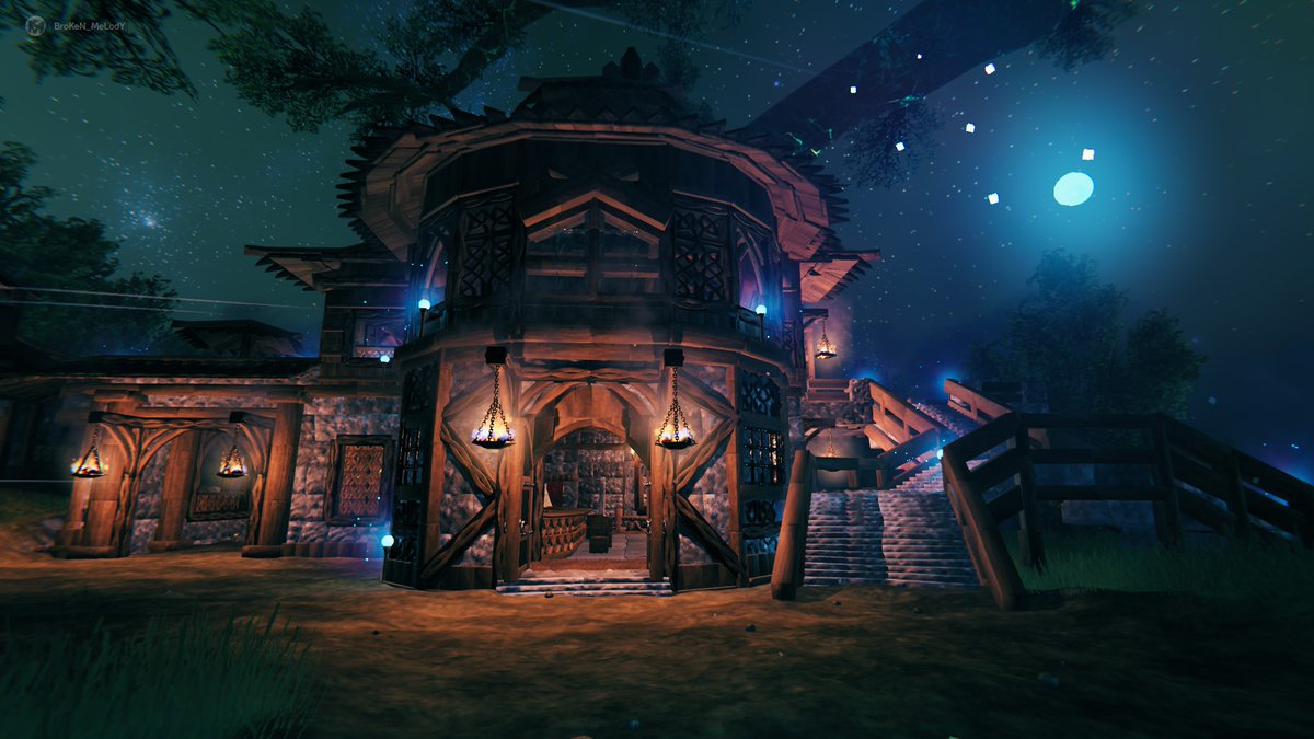 Moving2TheMusic's tweet photo. @Valheimgame Getting back to the viking grind from scratch, and boss rushing until we got to explore Mistlands together. Building another little village, because Valheim still has my favorite building system in a game ever. https://t.co/YxUV2KtUJQ
