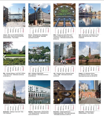 70 Jahre legendärer Bildkalender "Hamburg-Rund um die Alster" pr-gateway.de/t/428050