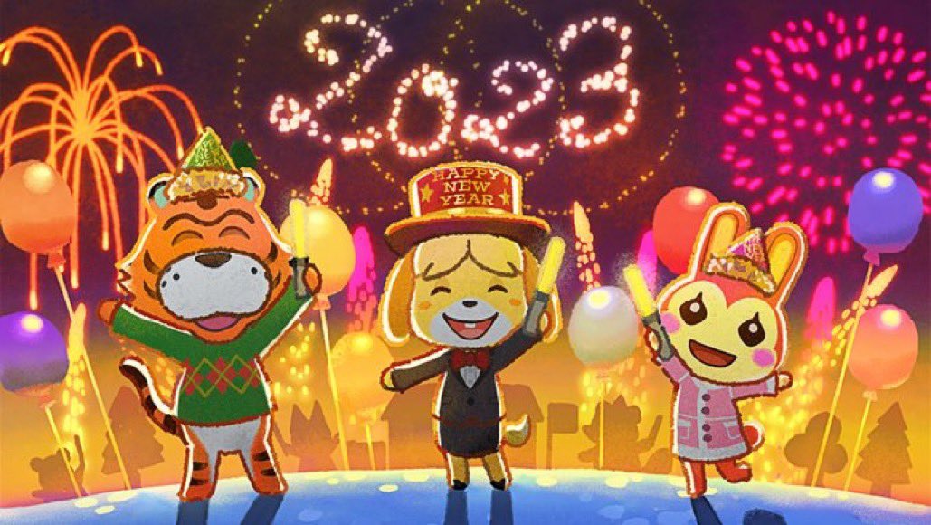 SmashBrosES's tweet photo. ¡En apenas unas horas da comienzo el Año Nuevo!

Queríamos desearos el más jubilosos de los años. ¡2023 promete! #SmashBros https://t.co/fHI3L1KdK1