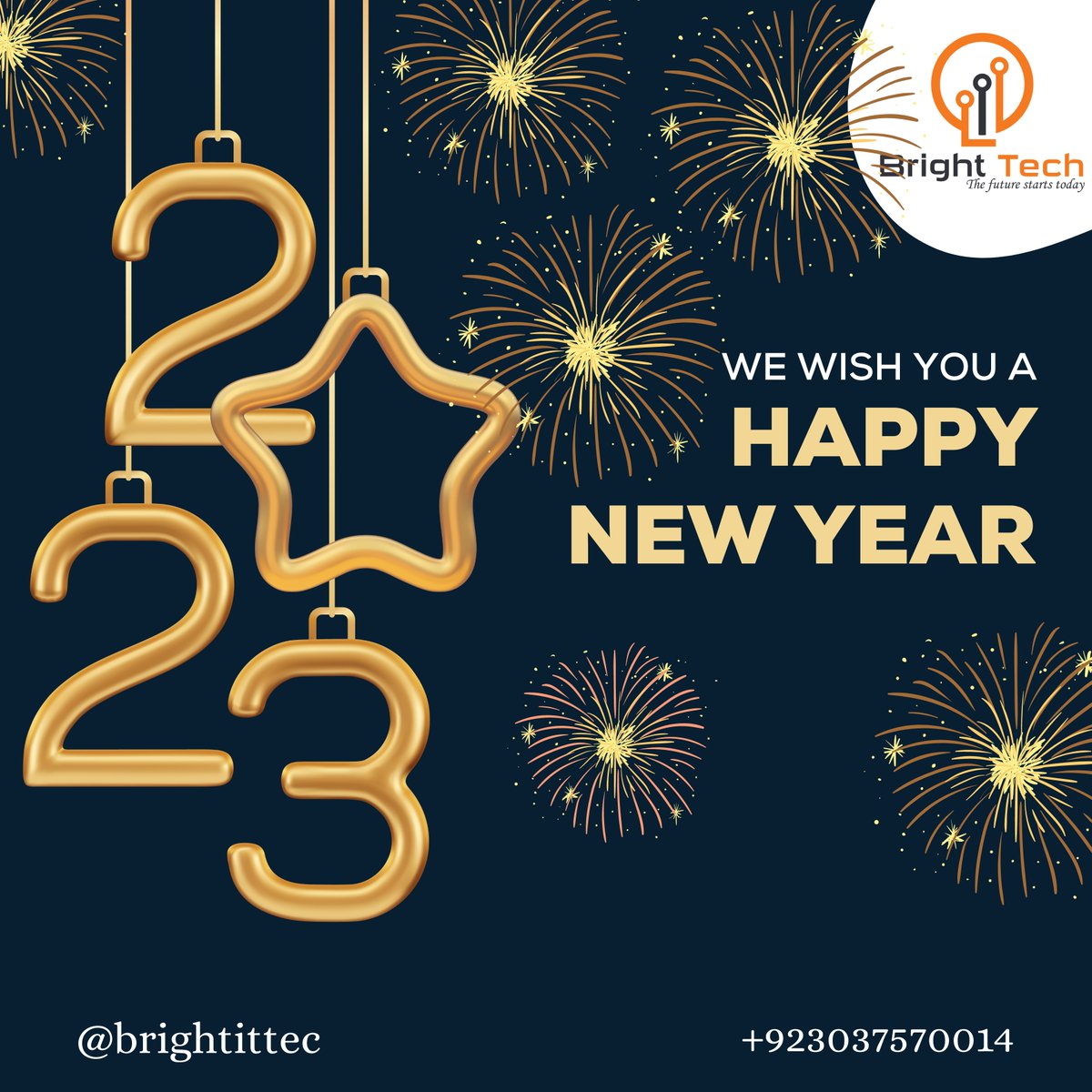 Brightittec's tweet photo. Happy New Year 2023—may you have good health, good experiences and good company.

#HappyNewYear #Welcome2023 #goodbye2022hello2023
#goodbye2022 #HappyNewYear2023 https://t.co/JMh6OckdVN