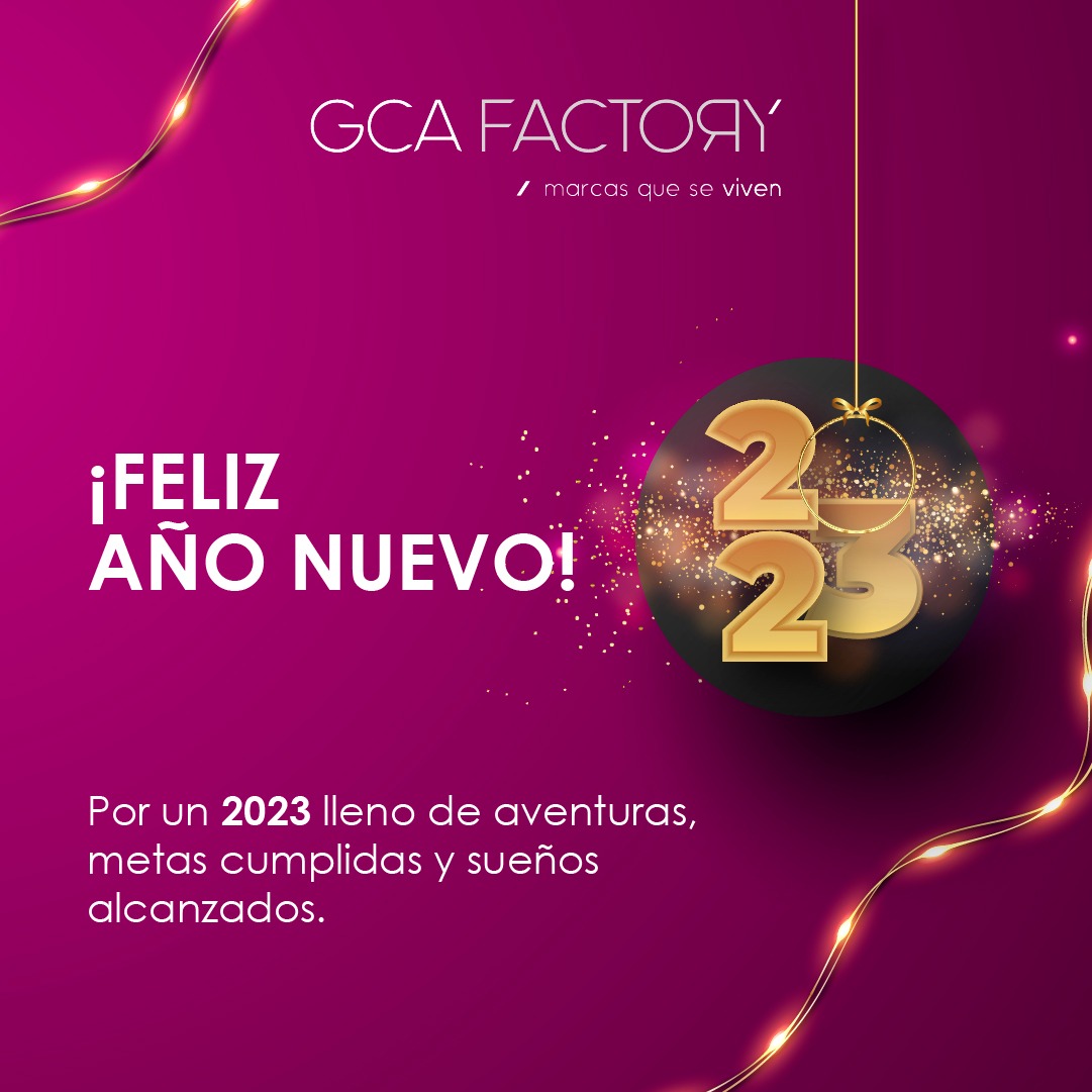 GCAFactory's tweet photo. ¡Feliz y próspero año nuevo! Deseamos que este 2023 tú y tu marca sigan cumpliendo sueños (obvio nosotros te ayudaremos). #NavidadGCA

#GCA #SomosGCA #Marketing #Publicidad #Creatividad #RedesSociales #Experiencia #Agencia https://t.co/PueJ8P11no