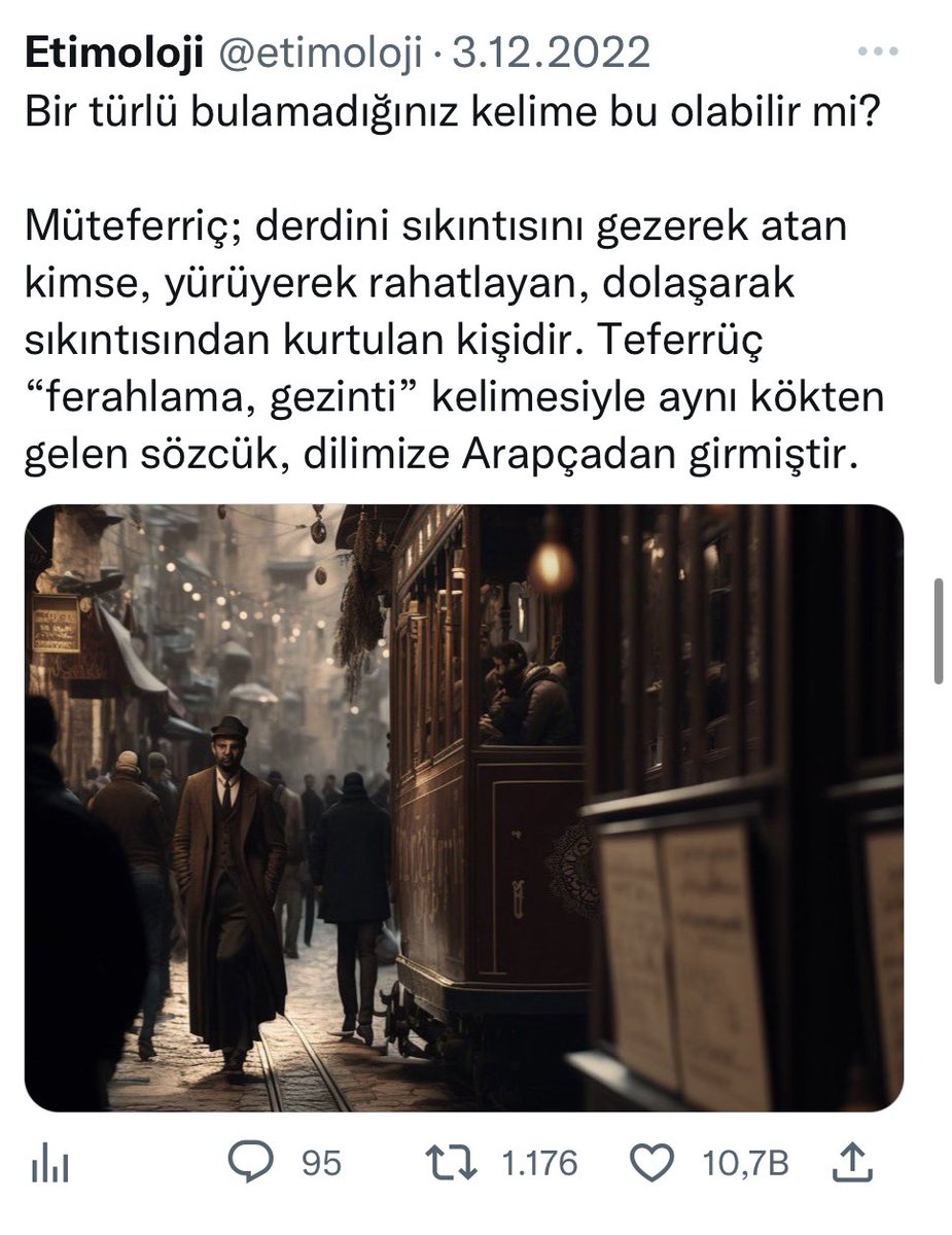 Bu yıl yaklaşık 250 yeni kelime paylaştık sizlerle. En çok beğenilen müteferriç oldu. 

Sizin 2022’de öğrendiğiniz en güzel kelime hangisiydi?