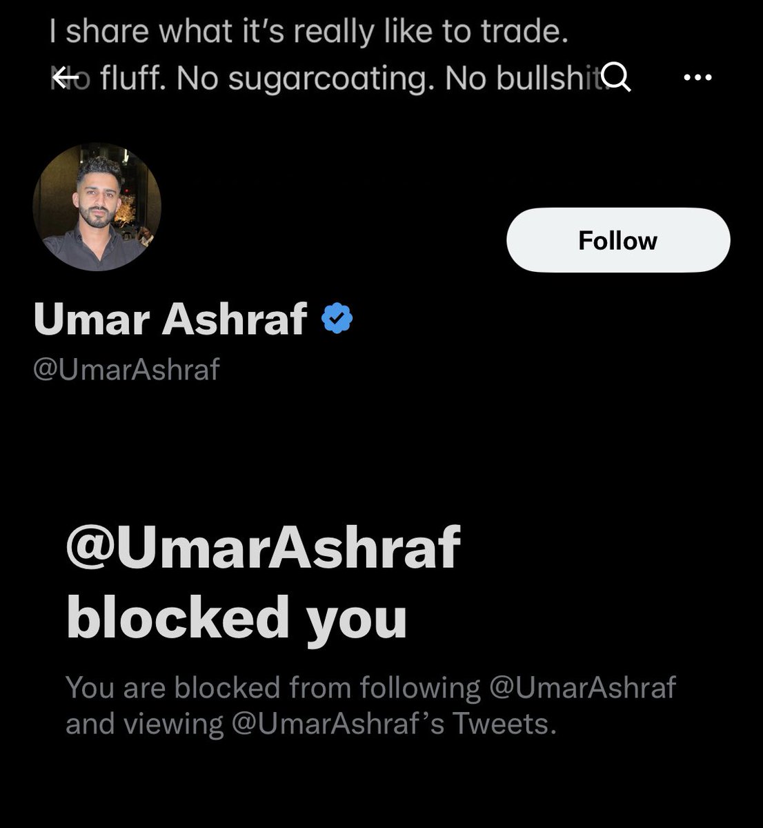 legendszzz's tweet photo. @ExposingGoT_ 
So instead of showing something which can’t be faked! It’s just easier for him to block people who starts to expose him! @SECGov should investigate him next!! https://t.co/F5hPjWR6HM