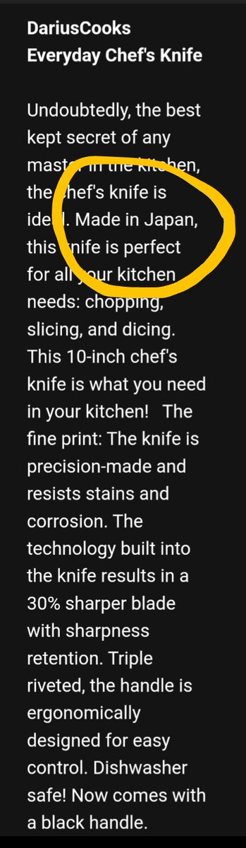 kenmorel's tweet photo. @Charliebdachef #dariuscrooks removed the "Made in Japan" lie from https://t.co/n9pelPXxfQ, but he is still using it on his emails, LOL. https://t.co/7Fid7eNUVf