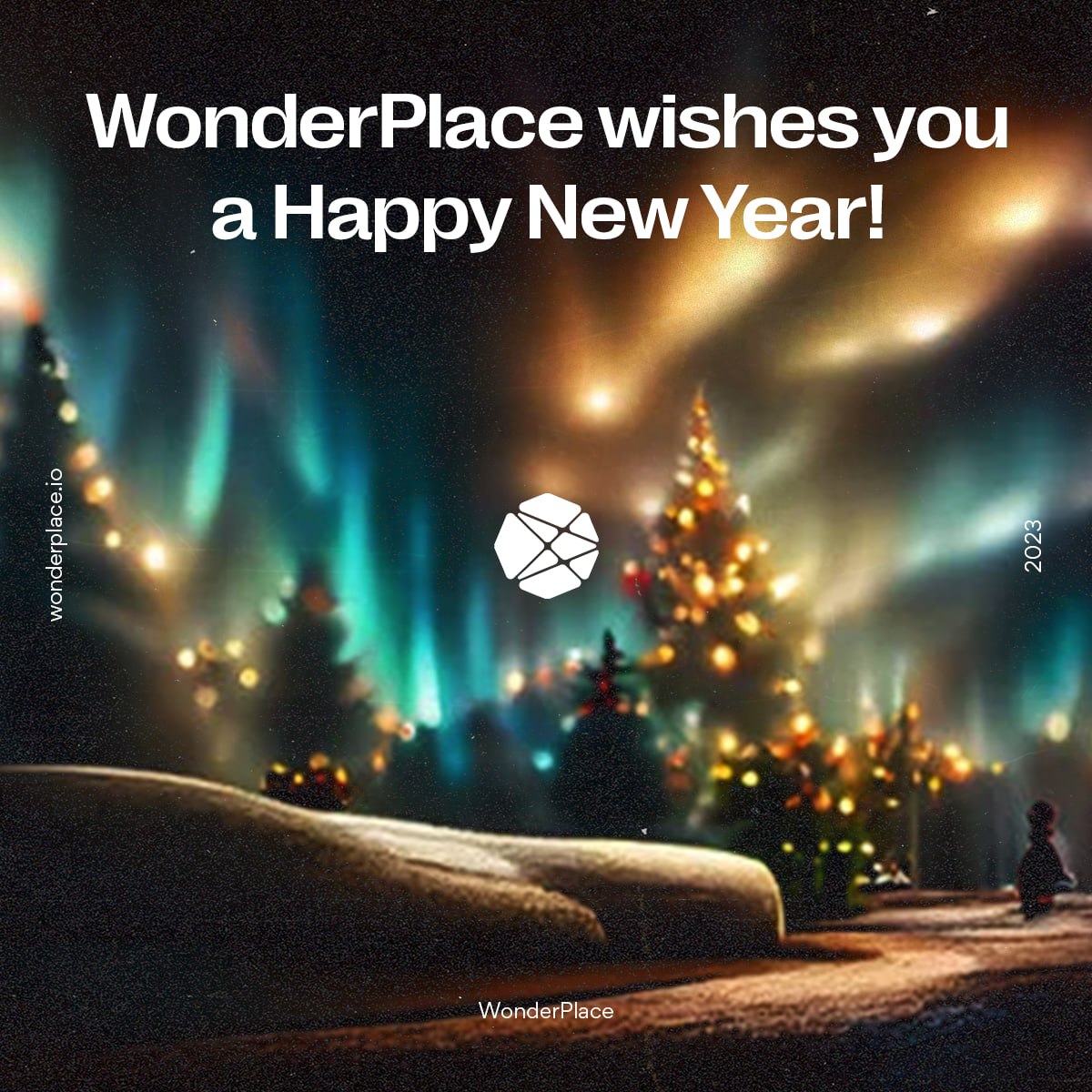 WonderPlaceNFT's tweet photo. 🎄 WonderPlace wishes you a Happy New Year!
🎅 Dear community, we are excited to wish you a #HappyNewYear2023!
⛄ We have revealed quite a lot about #WonderPlace, and you can rest assured that there are even more exciting details ahead in 2023! https://t.co/9Pz4BbjTd8