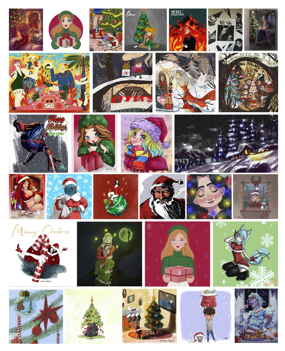 Gracias a los ilustradores que formaron parte de este Diciembre Navideño 🎄❤️
Estamos felices de mostrar más del talento cubano
#ilustradorescubanos 
Síguenos en nuestras redes
instagram:
instagram.com/ilustradorescu…
Twitter:
x.com/ilustra_cubano…
🔄Retwitt si está tu trabajo