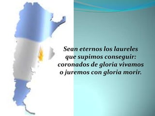 Hoy ya estamos culminando el año 2022 con la gloria que nos dió el futbol #somoscampeonesdelmundo la única gloria y alegría que recibió el pueblo Argentino. No perdemos la esperanza de que un día llegue la gloria con un buen gobierno que represente nuestra bandera como debe ser.