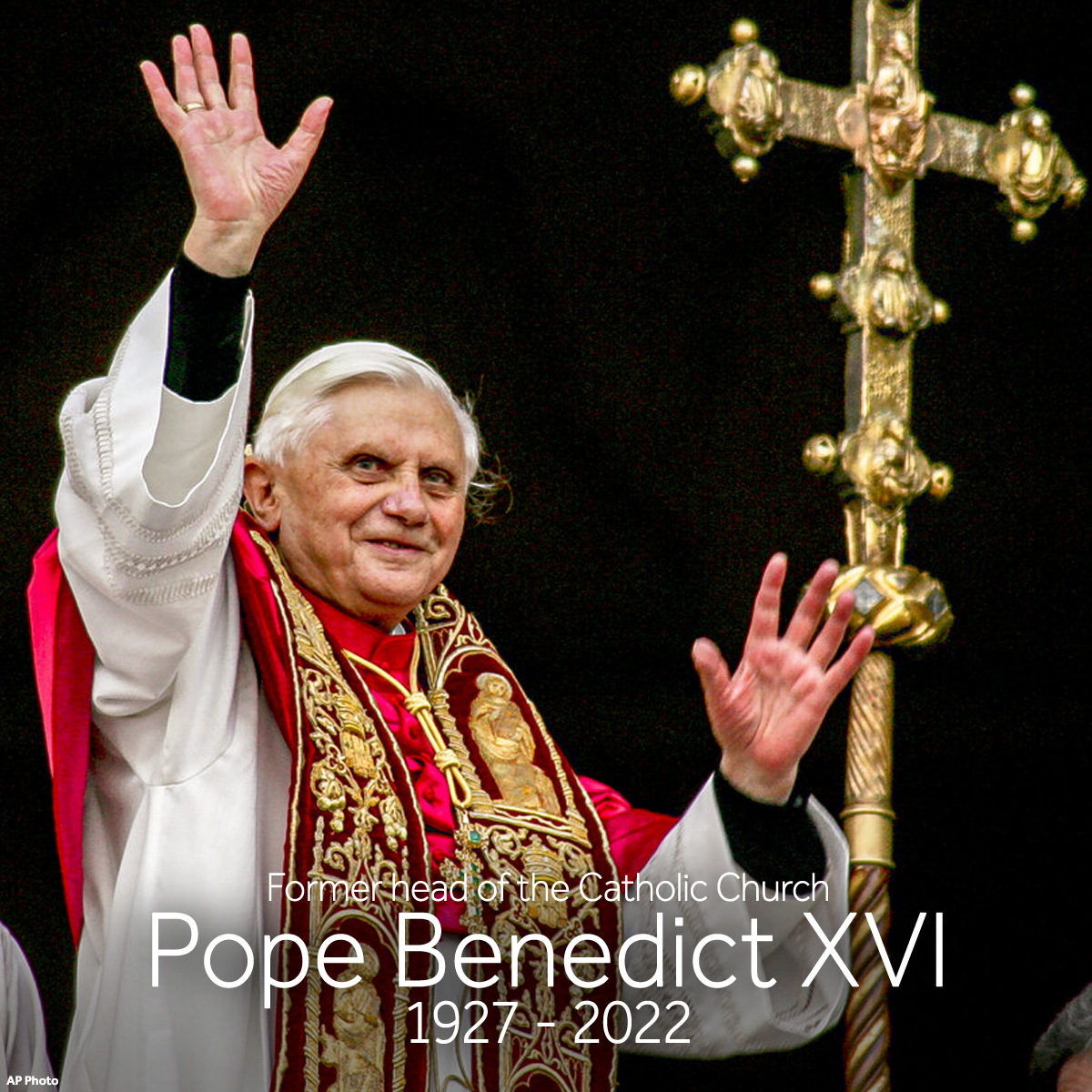 SHSKingston's tweet photo. "The world offers you comfort. But you were not made for comfort. You were made for greatness." -Pope Benedict XVI

Eternal rest grant unto him, O Lord, and let perpetual light shine upon him. https://t.co/LqWdxUQ7El