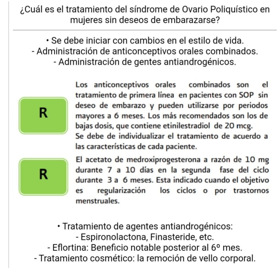 EnarmFlash's tweet image. ⚡️ Tratamiento del SOP en pacientes con paridad satisfecha.
#ENARM2023 #ENARM #MedTwitter