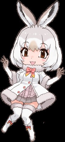 1月に作るフレンズの一覧です。 順にユキウサギ、エゾユキユサギ、マーモット、カリフォルニアラッコで、カリフォルニアラッコはリメイク、あとは新規制作です。 