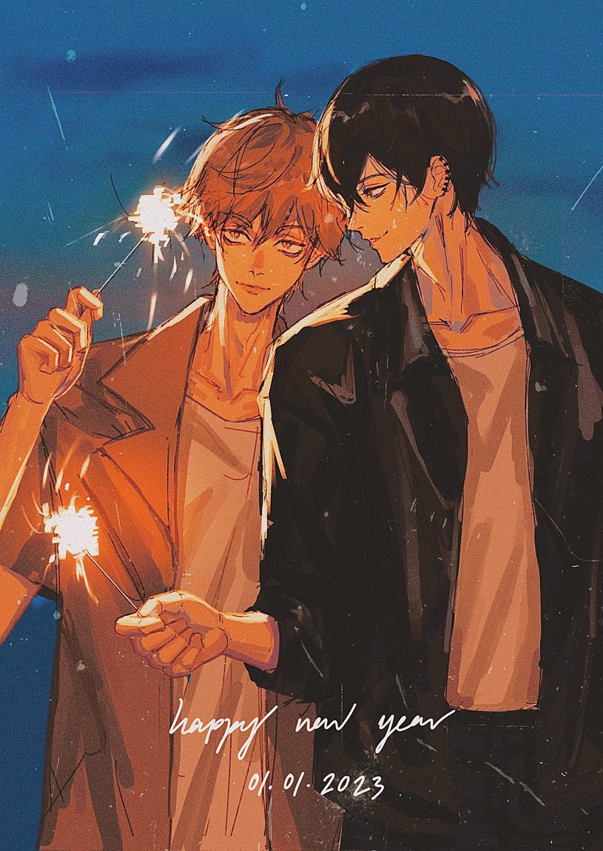 wen404_'s tweet photo. happy new year 🎆🎆
#yoshiden #吉デン #chainsawman https://t.co/TEMiqo4vqs
