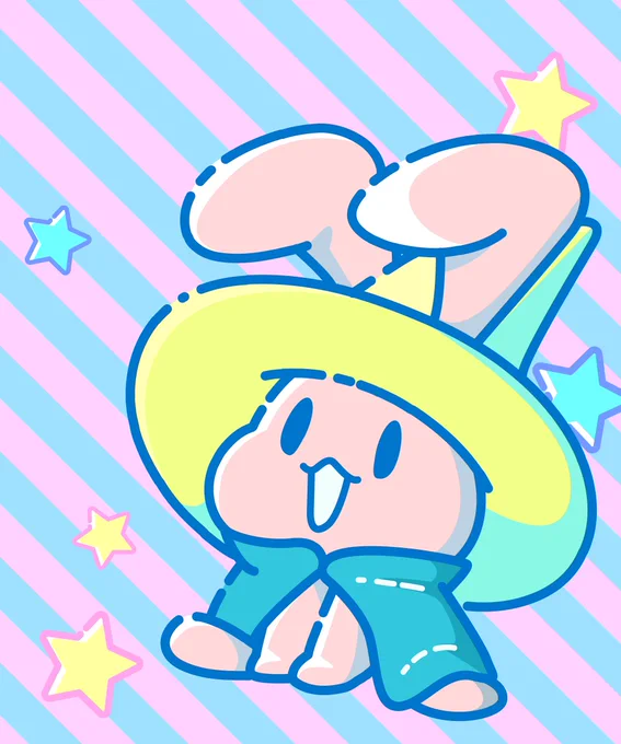 ウサピョイ!ウサピョイ!ウサピョイ!#FF14 #お昼休みの息抜き 