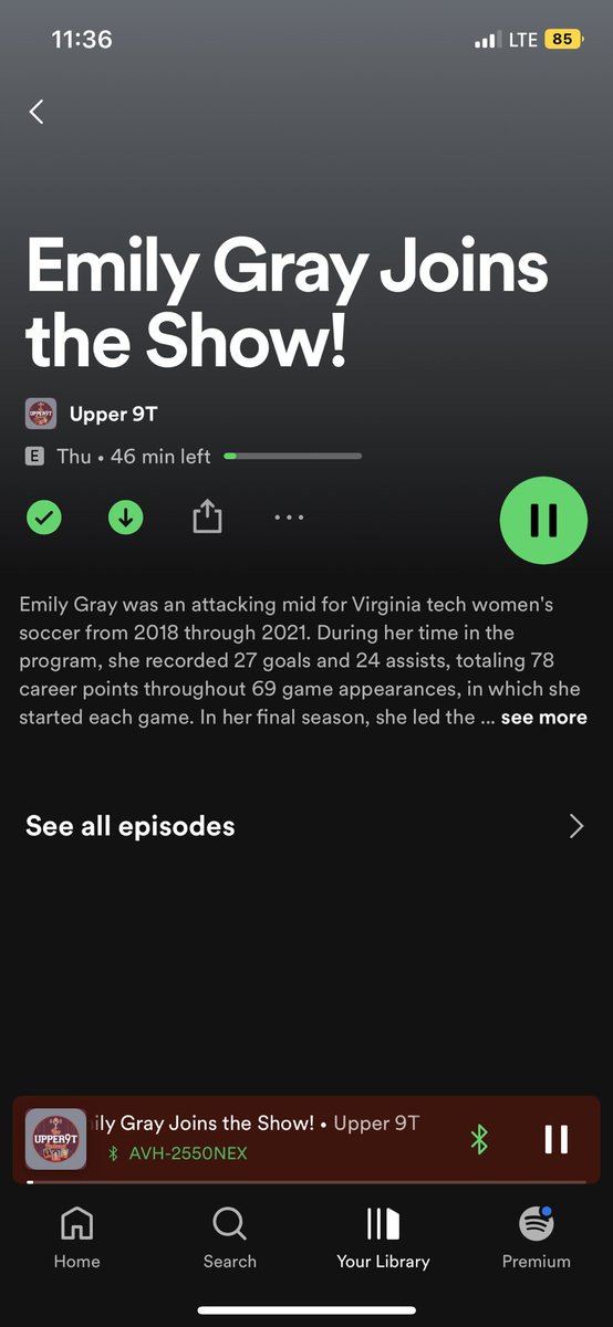 Queuing up the road trip podcast 😎 <a href="/Upper9t_pod/">Upper9t Podcast</a> <a href="/emily_gray04/">Emily Gray</a>