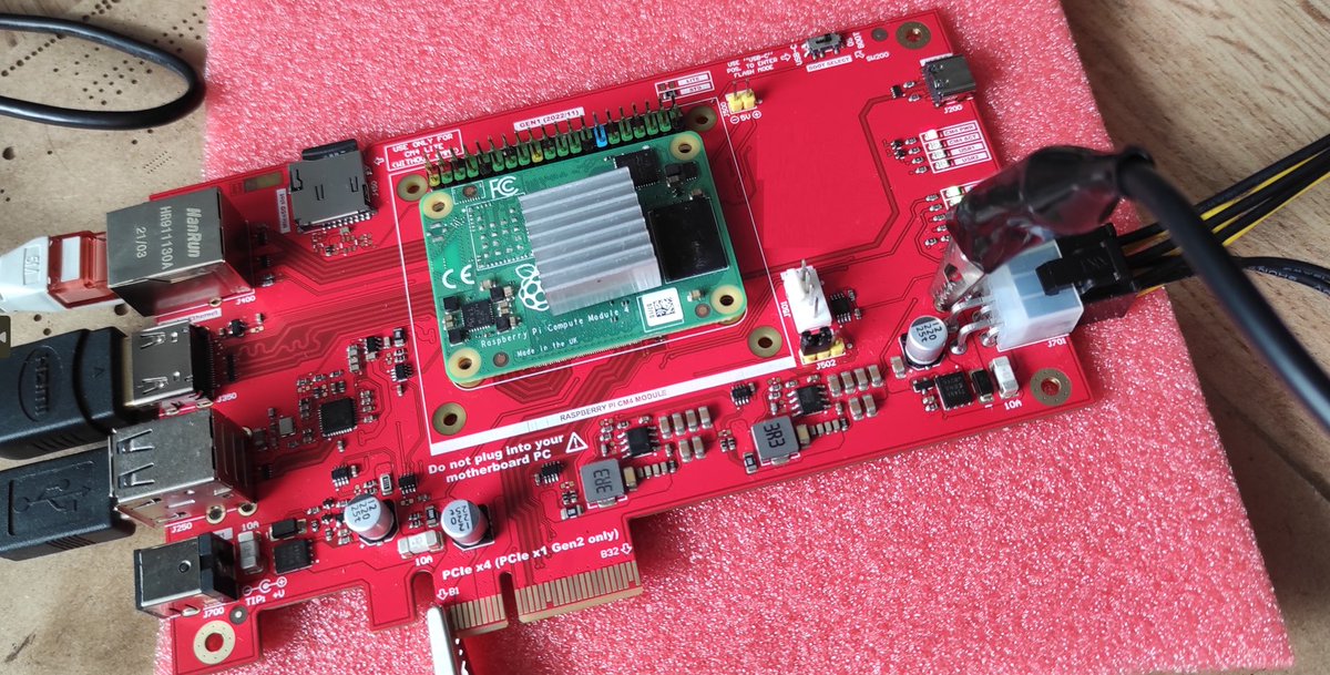 Mirko_DIY's tweet photo. During load stress test on PCIe port, 12VDC at 5A, Molex connector

Power rail components are still cool

Test passed!

@Raspberry_Pi  yet another example of PCIe card (Mini PC) based on the CM4 module https://t.co/4Ds4aswDJY