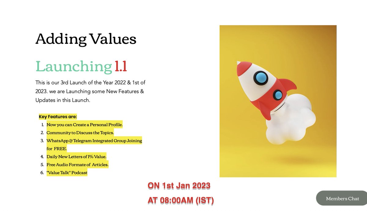 AddingValuesHQ's tweet image. Launching AV 1.1

We are launching Adding Values 1.1 Version. With all New Features:

addingvalues.xyz

#HappyNewYear #AddingValues