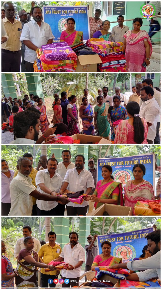 Apjfutureindia's tweet photo. *ஏ.பி.ஜே அறக்கட்டளை சார்பாக ராணிப்பேட்டையில் மப்ளர் மேலும் இதுவரையில்  சுமார் 1000 மேற்பட்ட போர்வைகள் வழங்கப்பட்டது குறிப்பிடத்தக்கது. 
*🌍Website : https://t.co/cwR2FXwUAX*
#Blanket #Helpinghand #Arcot #SocialService #RanipetDistrict 
#Apjtrustforfutureindia #apjtrust https://t.co/vM7C8KnkXp