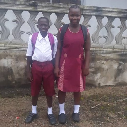 We are proud to support Mercy Children's Orphanage, Sierra Leone. All of the orphanage family receive a great education and are encouraged to succeed academically. Massive congratulations to Patrick and Fatmata for their successes at their new Junior Secondary School this year!