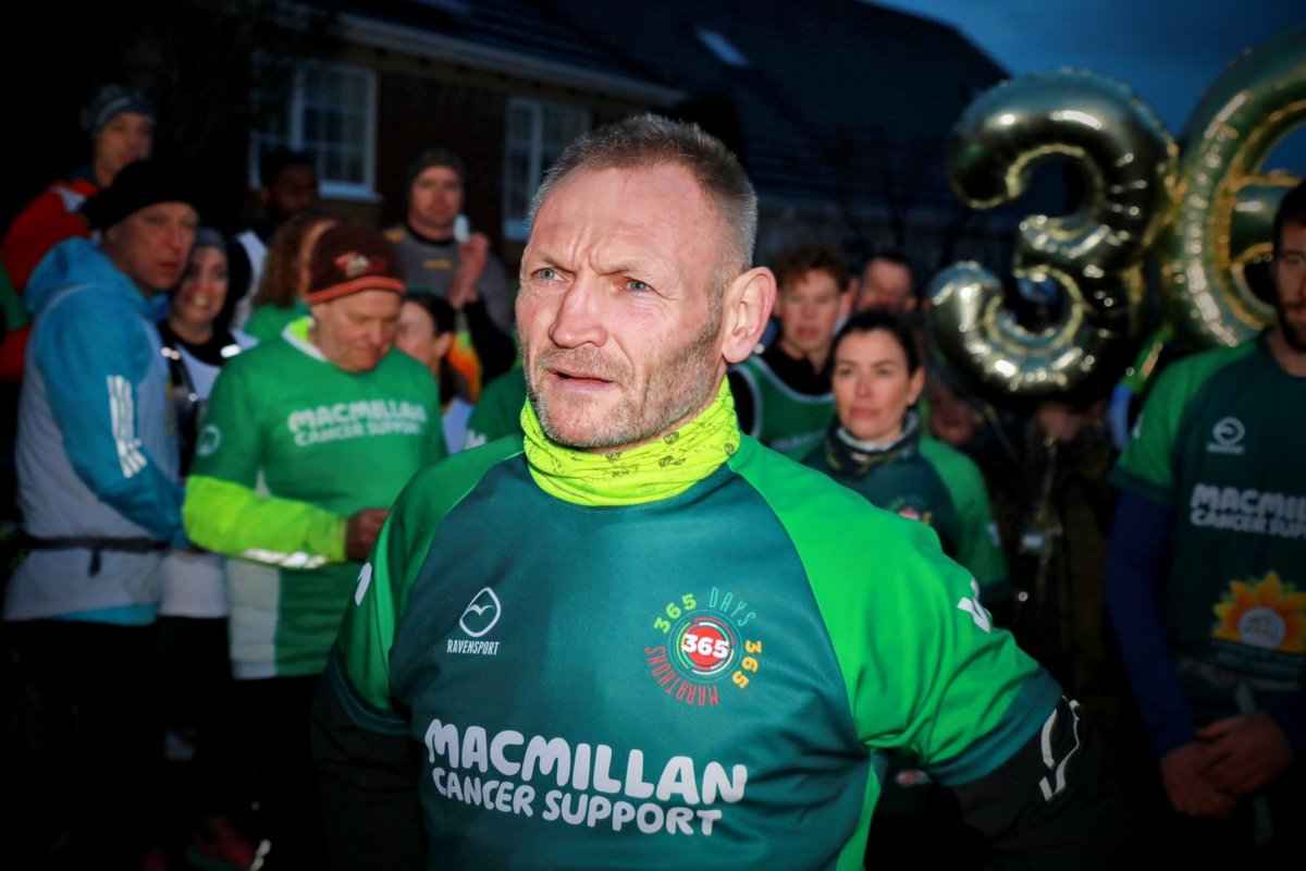 Gary McKee has crossed the finish line! A brilliant way to end the year!

Congratulations for completing 365 marathons in 2022, that’s a total of 9,563 miles and raising more than £1,000,000 – a phenomenal feat of grit and sheer determination.

Thank you @marathon_man365!