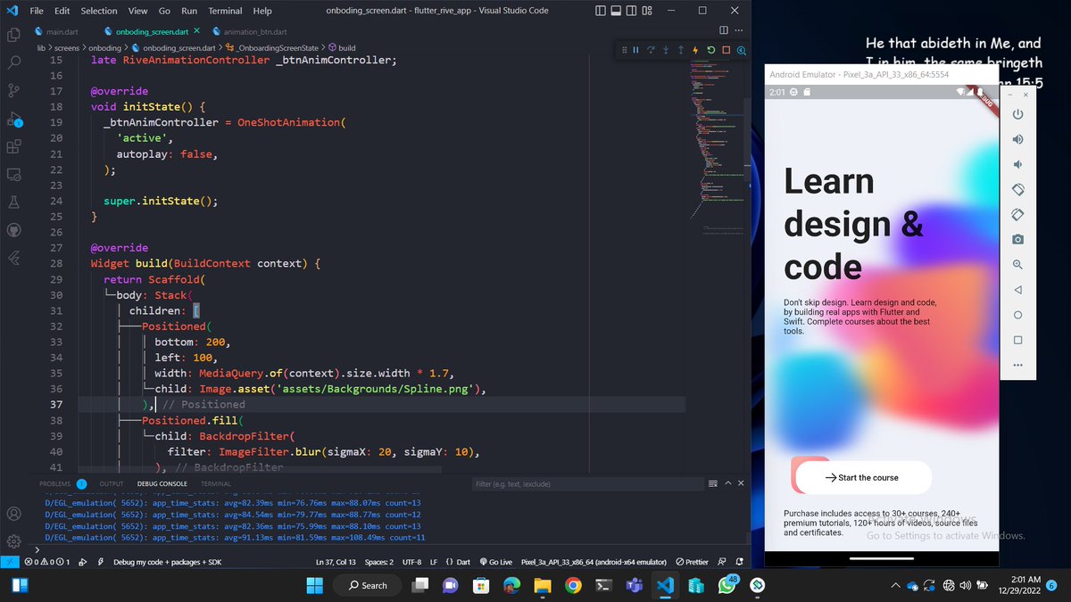 johnkoder's tweet image. Hey, FlutterDev check out rive to implement mind-blowing animations seamlessly in your Flutter app. That's not all; it's not limited to Flutter alone; you can have this in your Web app too. rive.app