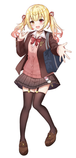 星川サラ 「学生服並べると、たぶん同じ学校通ってることが推測できる 」|Atra(Ys)のイラスト