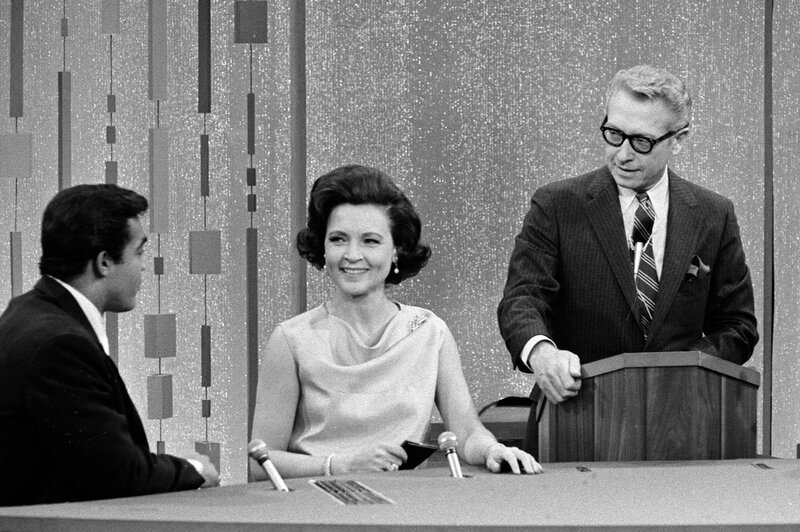 goldengirlsnews's tweet photo. #BettyWhite loved games - and made countless appearances on #GameShows over the years as a panelist or guest. She even married #Password host #AllenLudden (more on him later)! Betty hosted #JustMen in the 1980s. #LucilleBall #GoldenGirls #MatchGame https://t.co/sKYy9afDBg https://t.co/CTVGWj6SMY