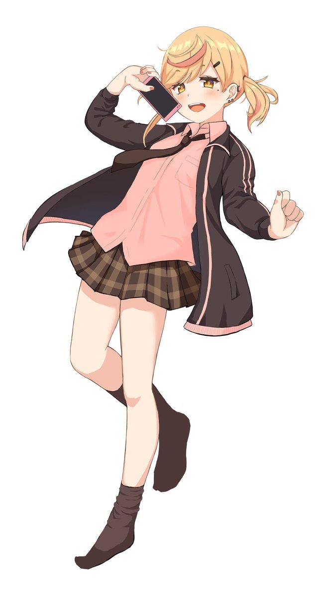 星川サラ 「学生服並べると、たぶん同じ学校通ってることが推測できる 」|Atra(Ys)のイラスト