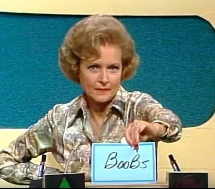 goldengirlsnews's tweet photo. #BettyWhite loved games - and made countless appearances on #GameShows over the years as a panelist or guest. She even married #Password host #AllenLudden (more on him later)! Betty hosted #JustMen in the 1980s. #LucilleBall #GoldenGirls #MatchGame https://t.co/sKYy9afDBg https://t.co/CTVGWj6SMY