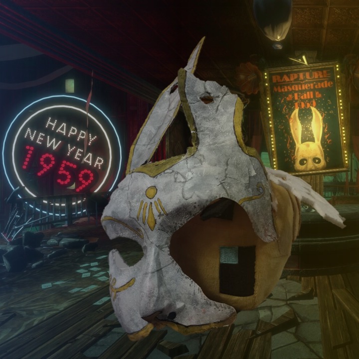 Ha🐝 New Year, everyone! 

Did you know: several current intLab research students, and staff, are working on projects related to videogames? You never know when you'll encounter a reference... 🎮 

(Although maybe this costume would have worked better for Halloween... 🤔)